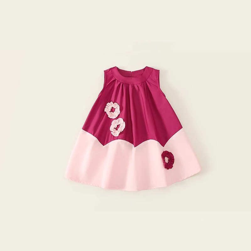 2024 New Collection Girls' Children's Elegant Baby Summer Princess Dress_voghion.com