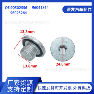 90502556 suitable for Buick Chevrolet Opel Citroen Hummer and other general engine oil drain screws