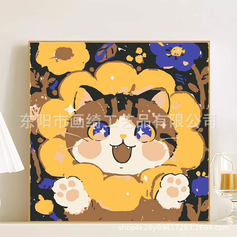 LL264 / 20*20CM（画笔+颜料+绷好内框）