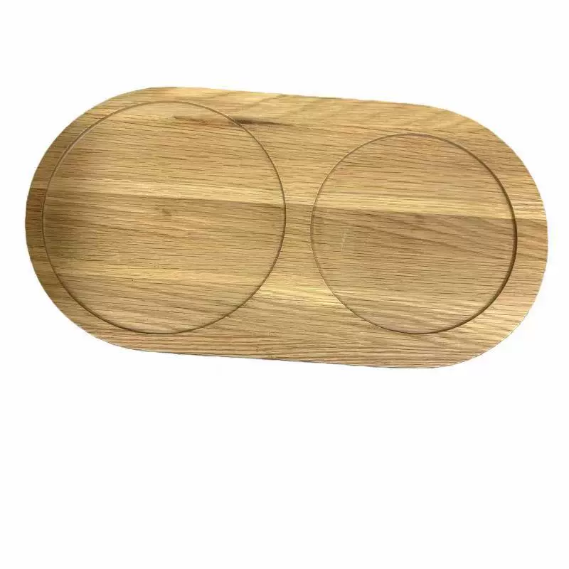 白橡木座木盘木碟 用于电器塑胶其他家用生活用品的底板放物品用