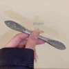 Двухконечная шпилька, чёрный