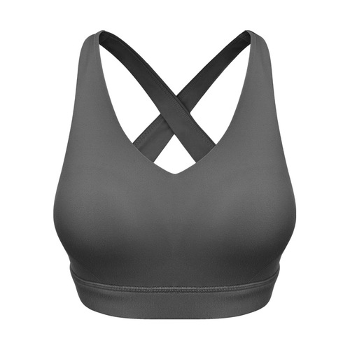 Professional, high-end, fashion-forward yoga wear set featuring a best-selling cross-cutout, backless, one-piece bra—perfect for autumn and winter, ideal for global markets.