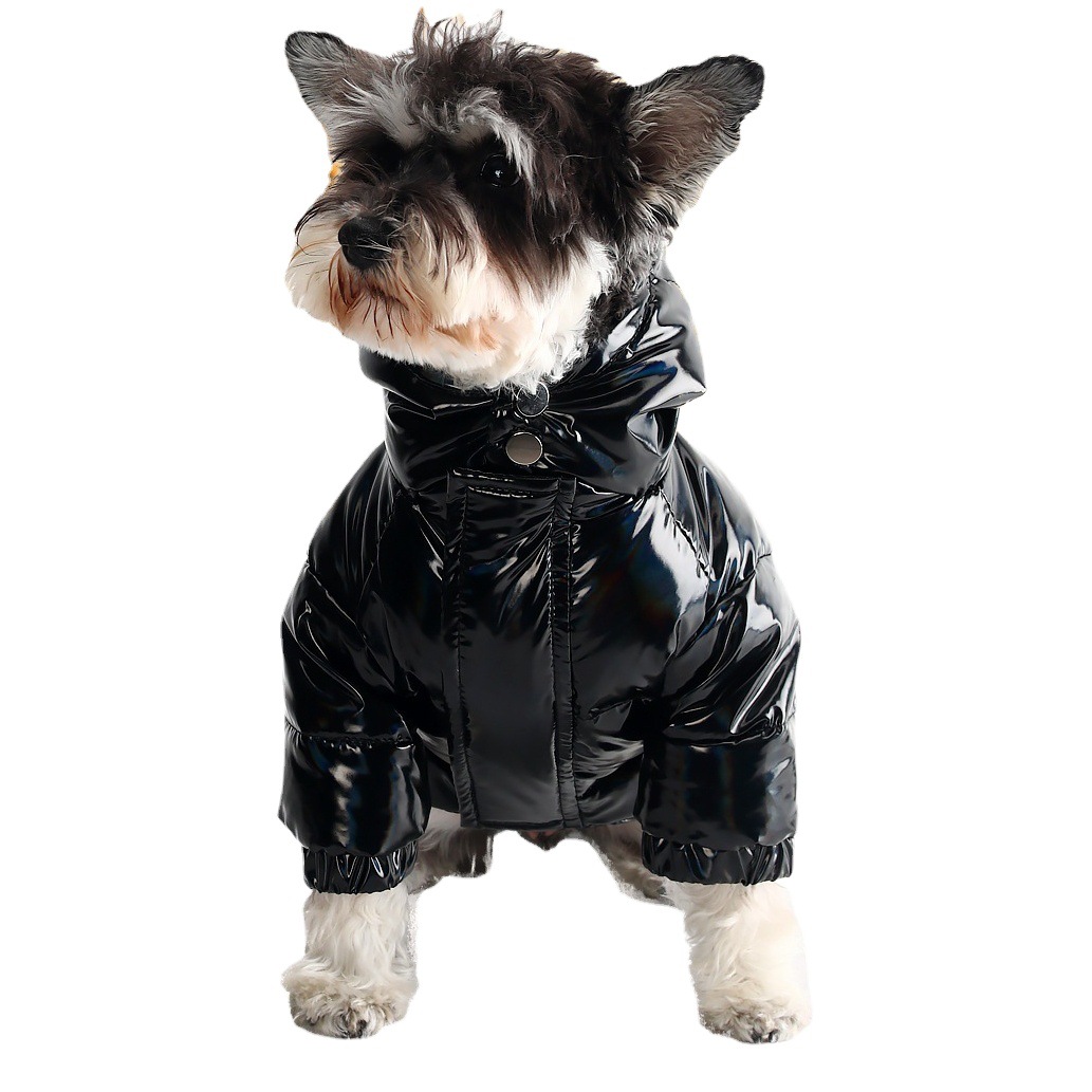 Ropa de perro de la chaqueta ropa nuevo invierno engrosado a prueba de frío caliente pequeño perro Chena Ruichao