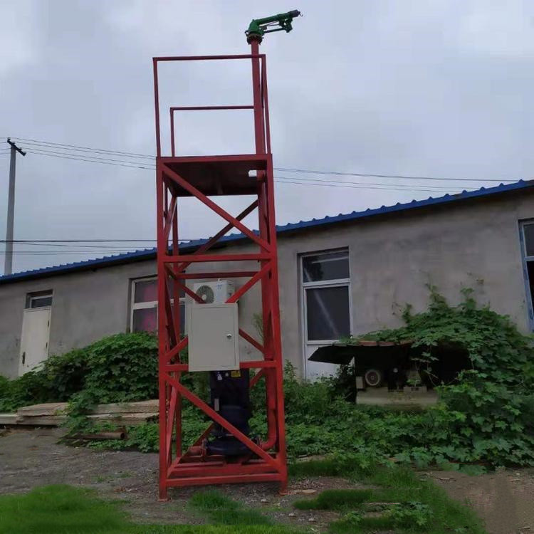 成德 塔炮喷淋机 高压消防炮塔 50米高射程降尘喷淋塔