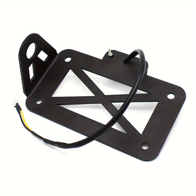 cruiser motorcycle side license plate: License plate holder/license plate holder