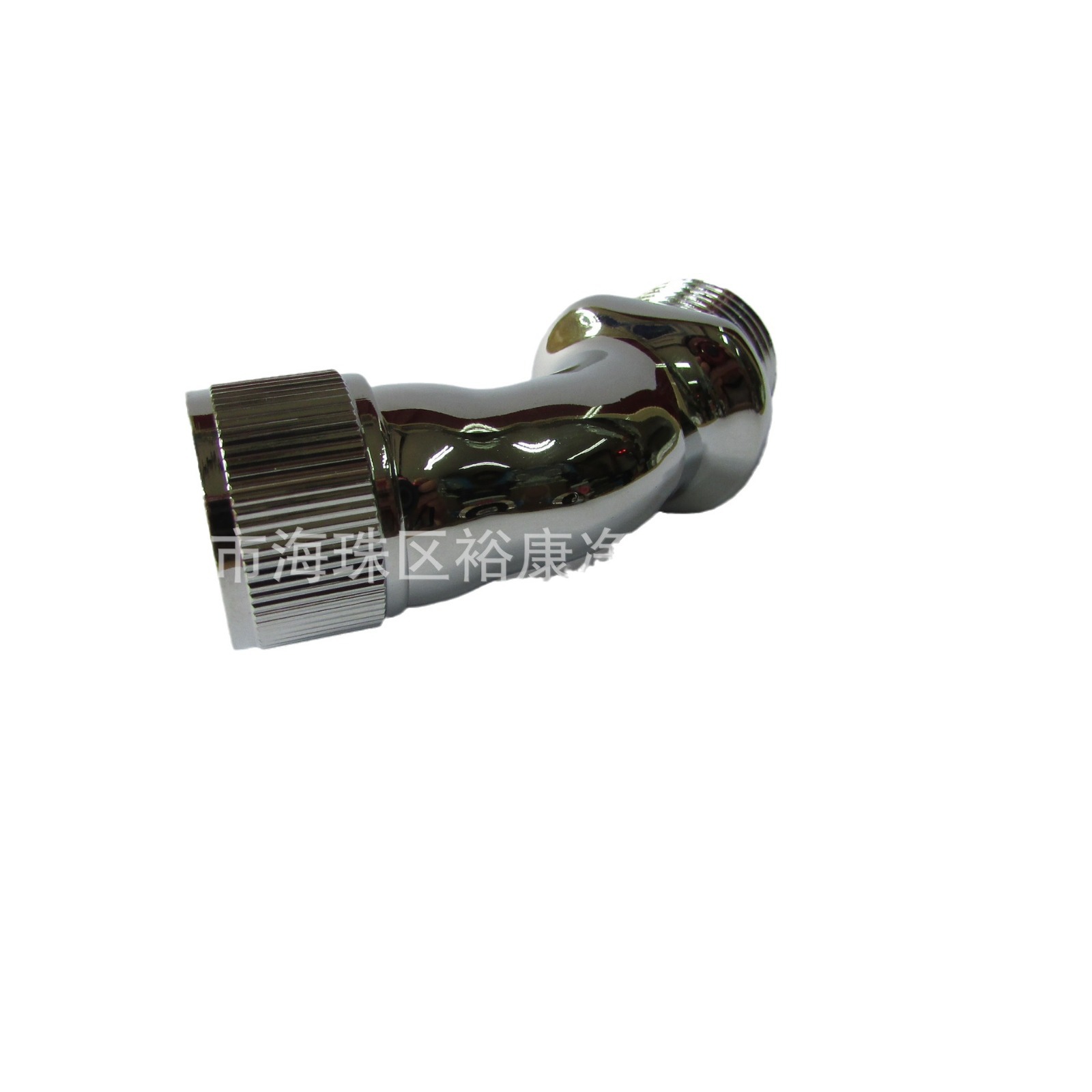 Conector de baño de cobre 4 puntos dientes internos a su vez 4 puntos dientes externos cuatro puntos doblan la articulación unilateral conjunta suelta los dientes externos a su vez interna