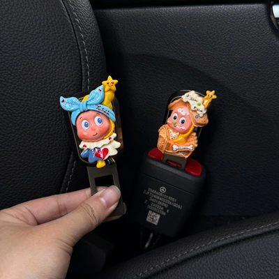 Cute Car Safety Plug with Other Automotive Interior Supplies - happy-butterfly-cake-biscuit-house