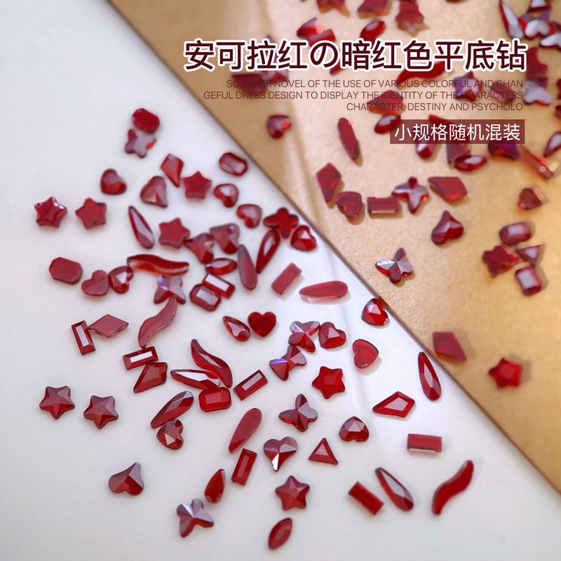人気のフラットソールダイヤモンドミックスネイルアートダイヤモンドミニスモールサーモンエルフ同オーロラシャンパン特殊形状ダイヤモンドネイルアートアクセサリー|undefined