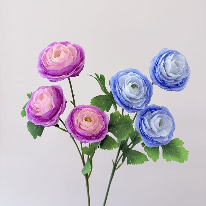 Gradient 3-Head Thousand-Layer Lotus Artificial Flower Tea Rose Peony Floral Soft Decoration Fake Flower Thousand-Layer Peony Manufacturer Wholesale Gradient 3-Head Thousand-Layer Lotus Artificial Flower Tea Rose Peony Floral Soft Decoration Fake Flower Thousand-Layer Peony Manufacturer Wholesale