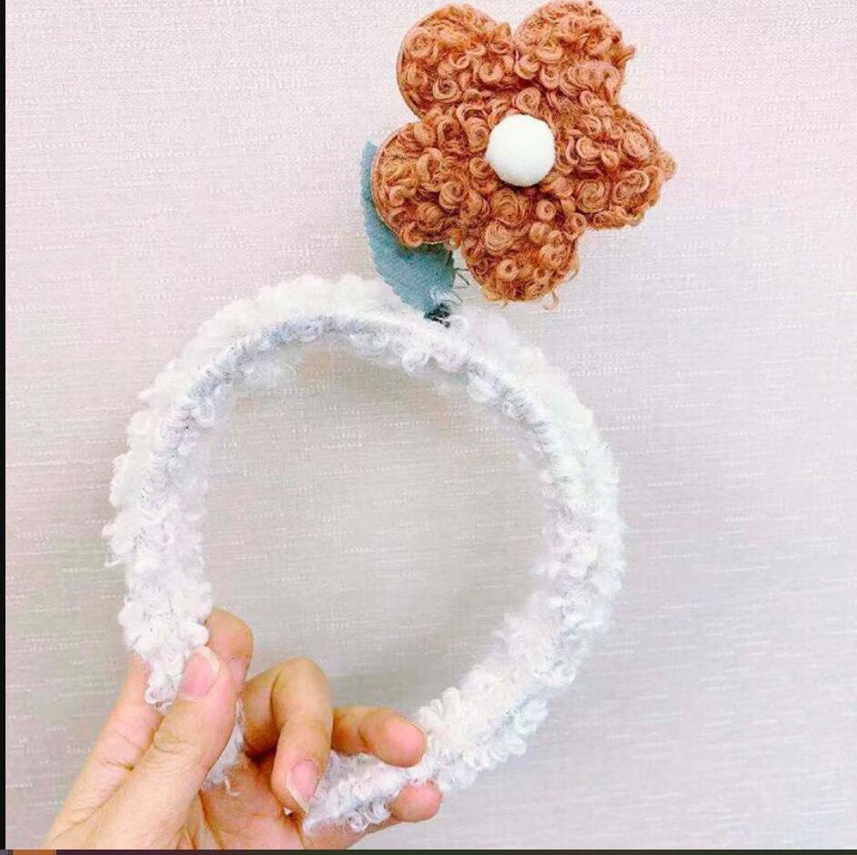 Celebridad online estilo coreano lindo tridimensional fresa diadema banda para el cabello diadema lavado facial maquillaje presión banda para el cabello tocado