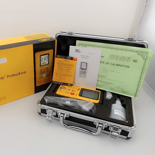 希玛AR860高精度数显玻璃钢板厚度测量仪超声波测厚仪金属测厚仪