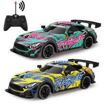 2024年新款1:18遥控带灯光漂移车跨境外贸不带电儿童玩具赛车批发