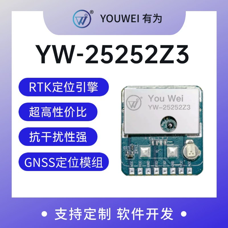Высокоточный модуль спутникового навигатора Youwei/YOUWEIGPS BDS/GNSS YW-28252Z с поддержкой нескольких режимов
