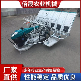 水稻插秧 种植机 自走式多行手推栽苗机厂家直销