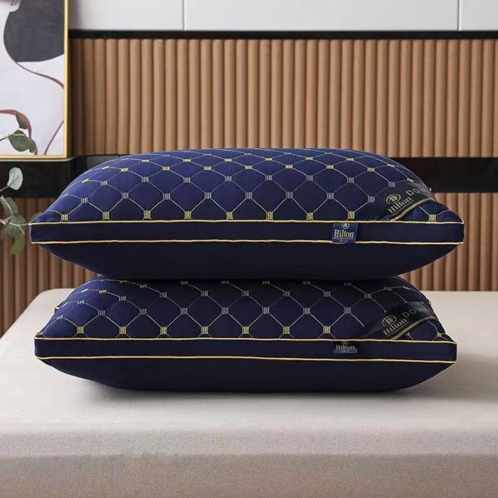 批发枕头五星酒店枕芯家用宿舍学生pillow成人专用加厚护颈高枕头|undefined