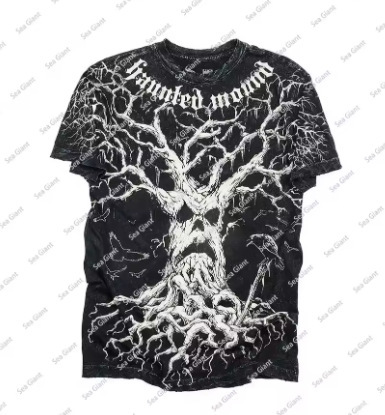 3D プリント Tシャツ衣類ヴィンテージパンクヒップホップグラフィックプリント Tシャツ男性と女性のための新しい|undefined
