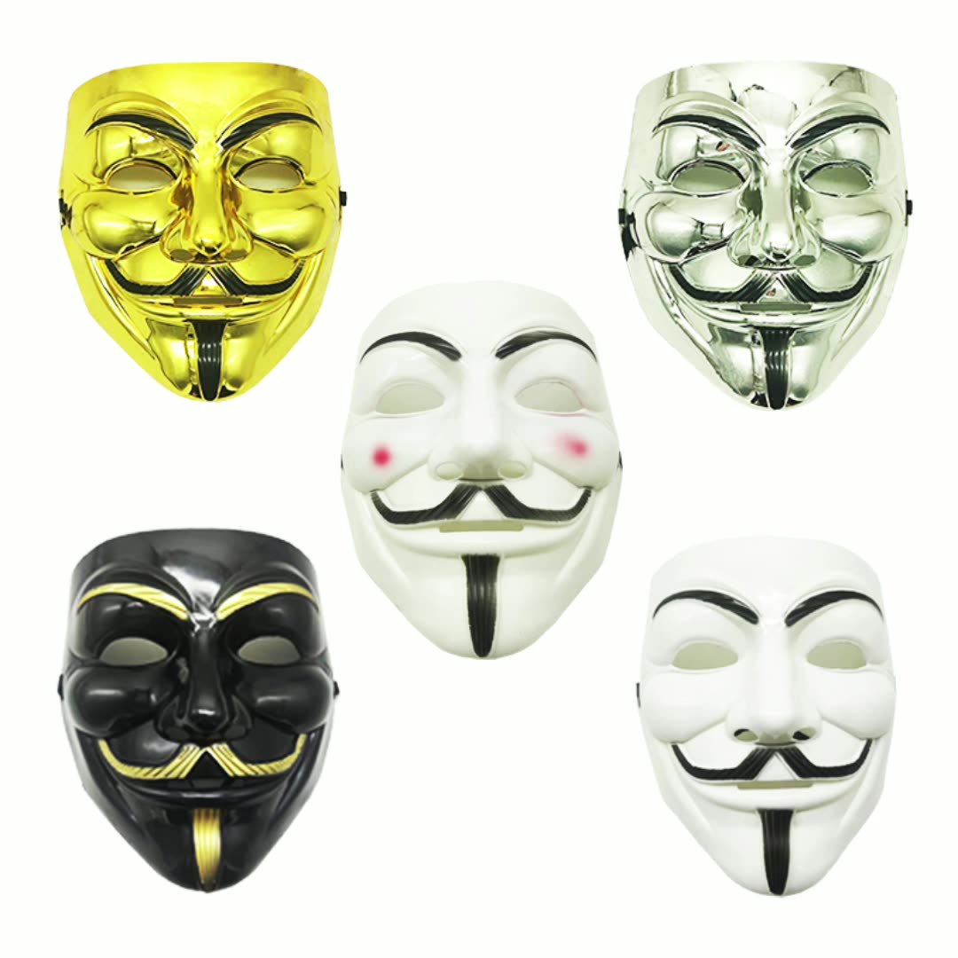 Cross-border Halloween horror mask V for Vendetta mask V for Vendetta horror mask Halloween