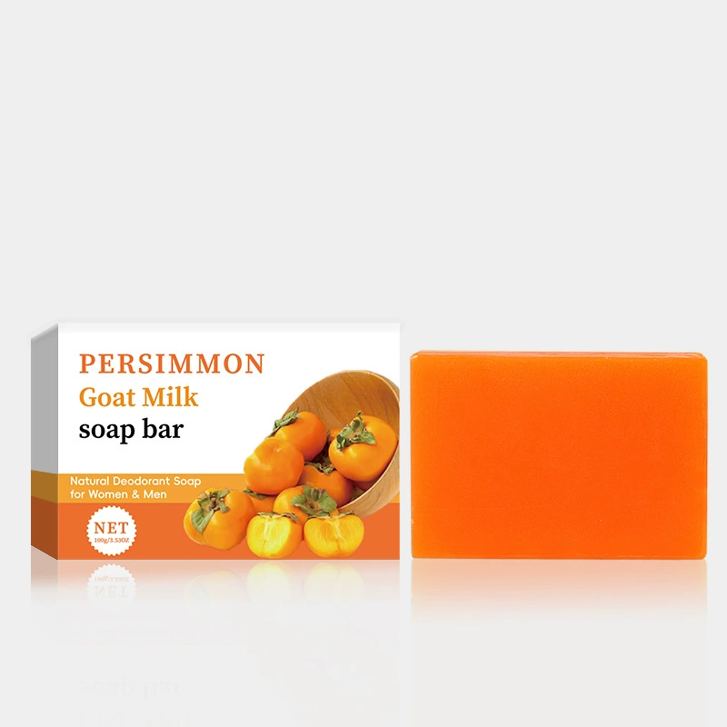Трансграничная внешняя торговля хурма мыло очищающее средство для купания с запахом мыло Persimmon soap bar для очистки всего тела