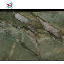 水头厂家 百达翡翠天然大理石背景墙 高端楼梯别墅大理石客厅壁画