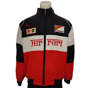 Cross-border hot sale F1 jacket French racing suit jacket full embroidery Lali coat racing cotton jacket in stock
