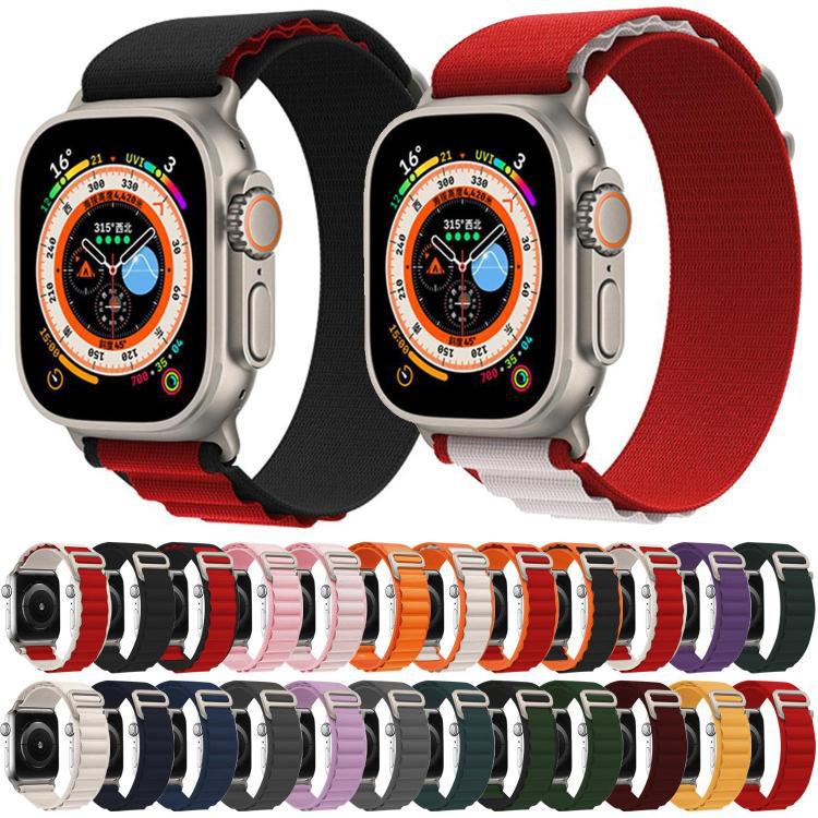 Correa de nylon alpino xDfind para Apple Watch 46mm / 49mm / 45mm / 44mm / Apple