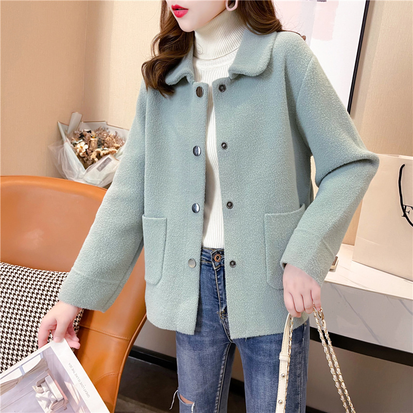 E8210 910K ÁO KHOÁC NỮ HONTYF ÁO LEN DÁNG DỘNG MÙA XUÂN THU ĐÔNG DÀY ẤM THỜI TRANG NỮ G03 SẢN PHẨM MỚI