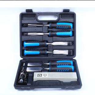 Export Set Combination Flat Head Flat Shovel Flat Chisel Tool Woodworking Chisel Special Steel Super Hard Anti-Slip Hand Carving Chisel
