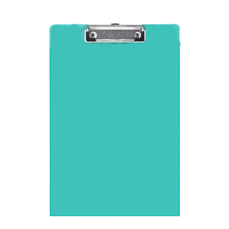 A4 clip de tablero almohadilla de plástico A5 tablero de Escritura material de clip archivo férula A6 factura orden clip Pad factura clip