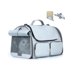 ペットの新しい猫バックパックストラップポータブル中型ペット旅行ハンドバッグ犬外出ハンドバッグ