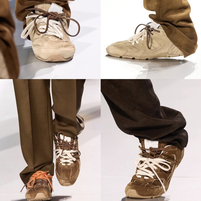 Zapatillas deportivas Agande de suela blanda y punta redonda, estilo casual y sencillo, con cordones bicolor de la marca Miaojia 530, estilo versátil para parejas.