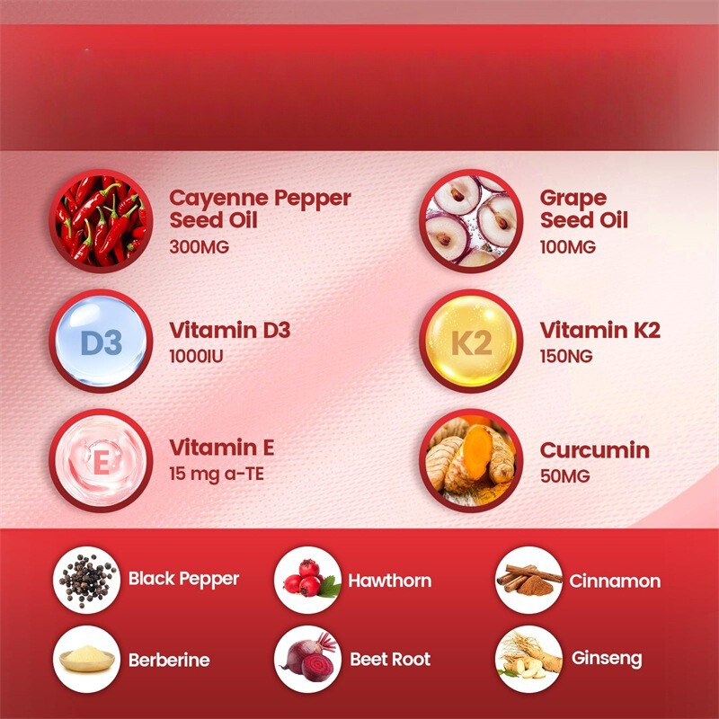 跨境TK辣椒维生素软胶囊240粒Cayenne Pepper Softgels补充剂批发|undefined