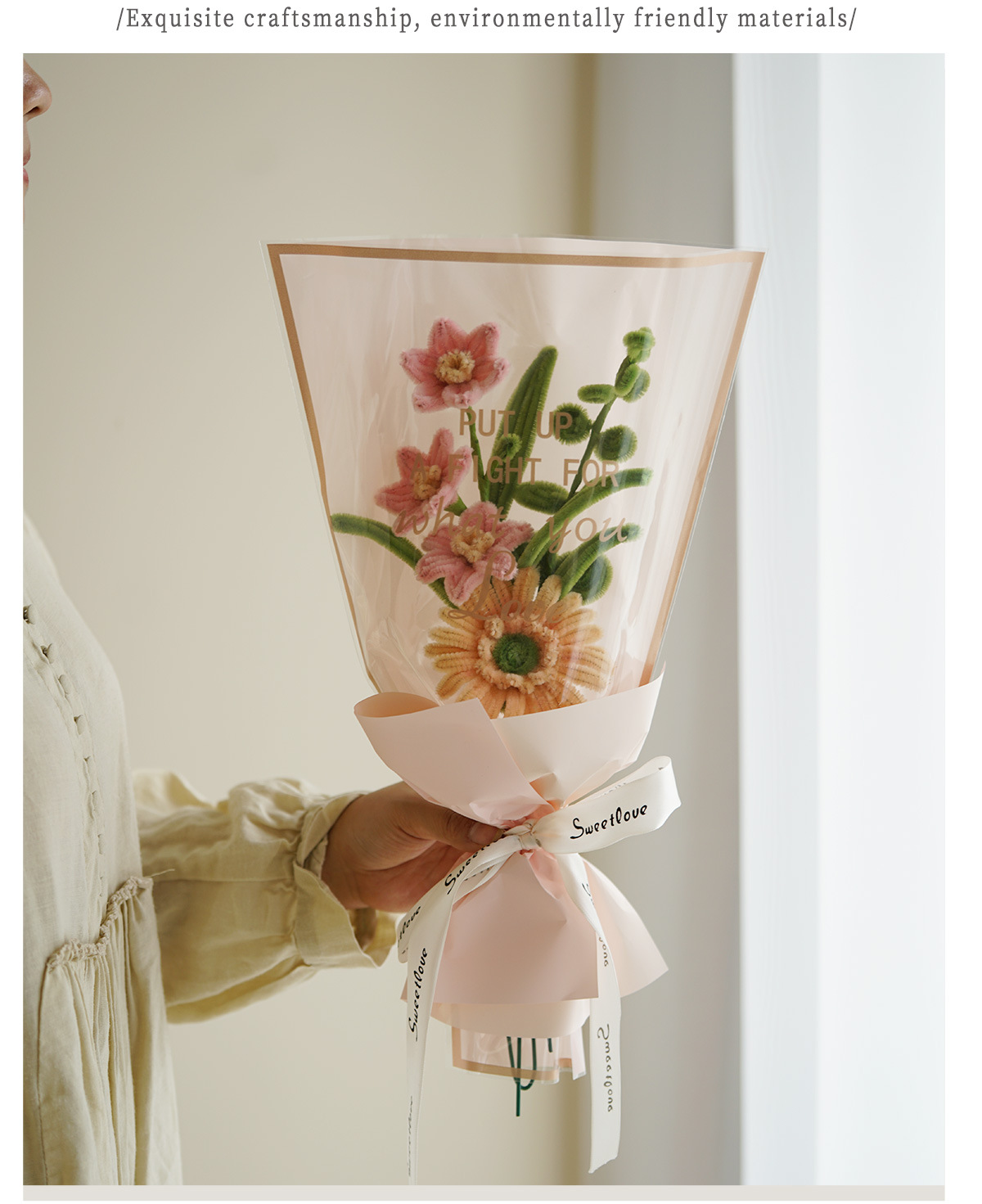 水仙非洲菊花束_10