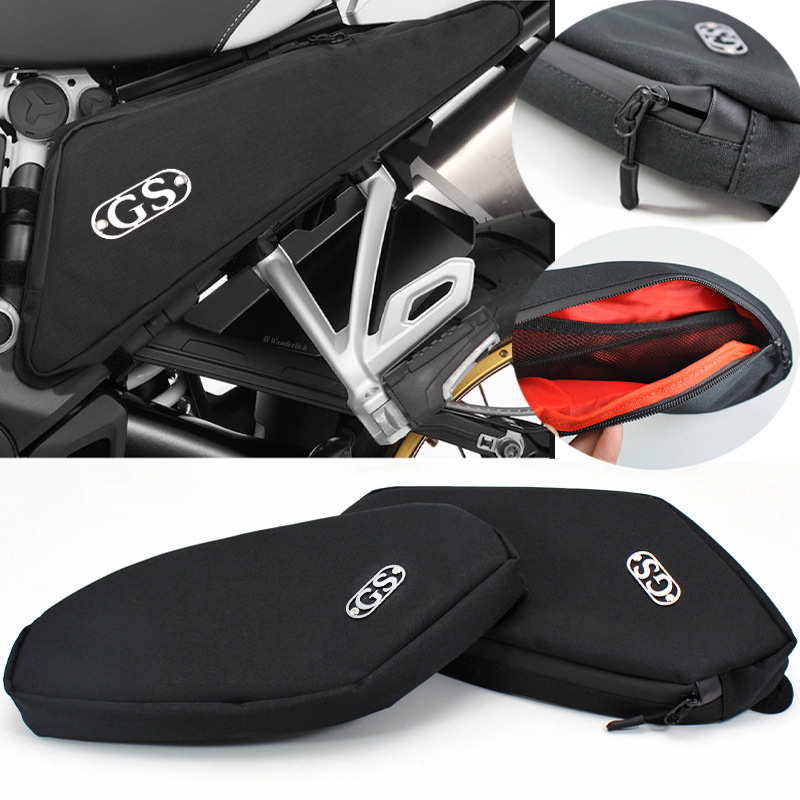 Motorcycle Kit R1200GS R1250GS Triangle Waterproof Bag Bumper Bars Storage Bag Kit