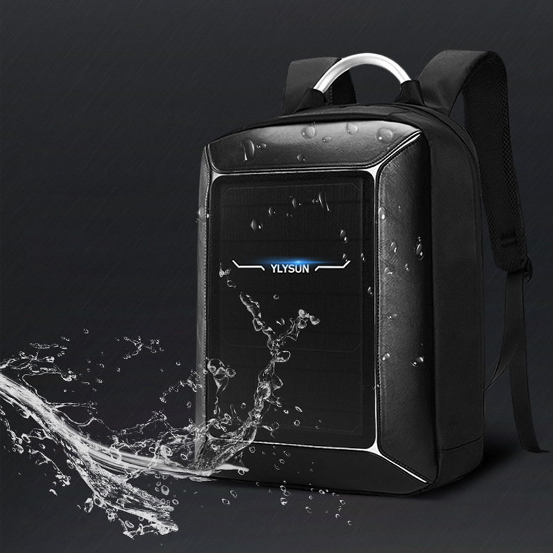 Solar Charging Backpack Hard Shell Backpack Anti-Theft Reflective Strip Backpack Business Waterproof Multi-Function Computer Bag Solar Charging Backpack Hard Shell Backpack Anti-Theft Reflective Strip Backpack Business Waterproof Multi-Function Computer Bag