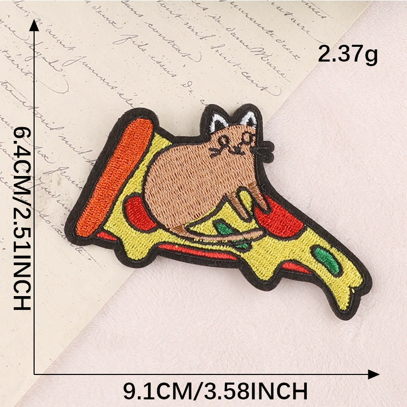 Дуок computer embroidery big padding cartoon animal patch post DIY одежда аксессуары кросс-бордер вышивка тканевые наклейки