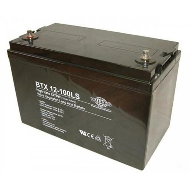 Wing Battery Es65-12 12V65Ah for Computer Room Ups Power Supply, Fire Lighting, Eps Dc Panel