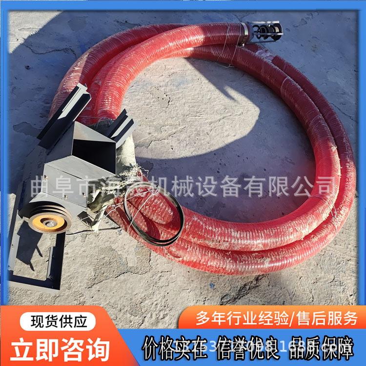 干沙抽粮上料机 定做农用车载运粮机  饲料石粉软管车载吸粮机