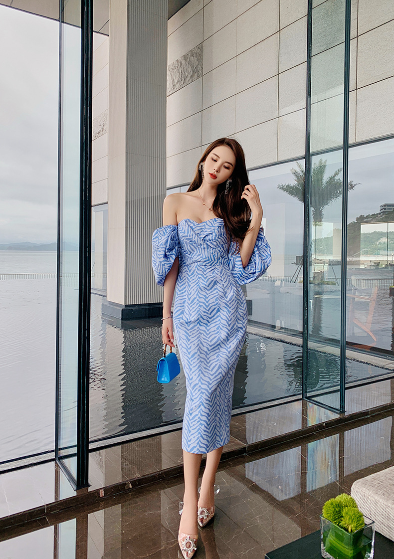B8497 1220K VÁY ĐẦM LIỀN THÂN NỮ CHOTDNG TAY PHỒNG MÙA XUÂN THU ĐÔNG THỜI TRANG NỮ G04 SẢN PHẨM MỚI
