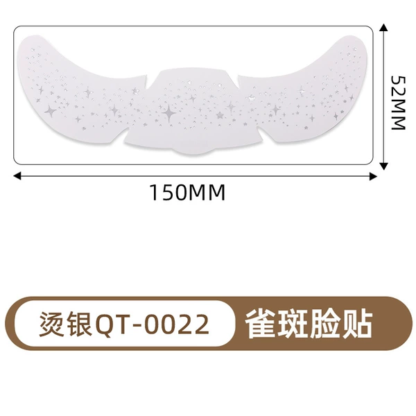 QT-0022 (Silver hot stamping 6 pieces)