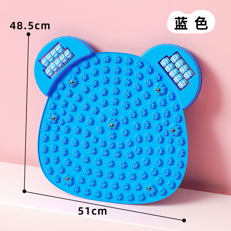 指押さえ板現物卸売り足裏マッサージマット家庭用超痛足裏円形足マット指押さえ板超大型号|undefined