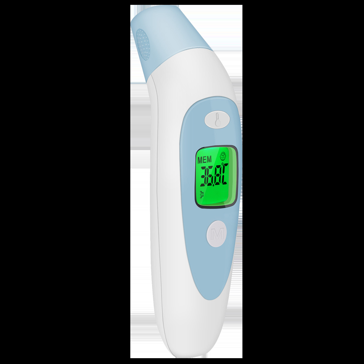 Fábrica certificada internacional al por mayor temperatura infrarroja temperatura del oído temperatura de la frente termómetro de modo dual