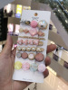 Hairgrip from pearl, set, bangs, hairpins, cute accessory, internet celebrity, simple and elegant design