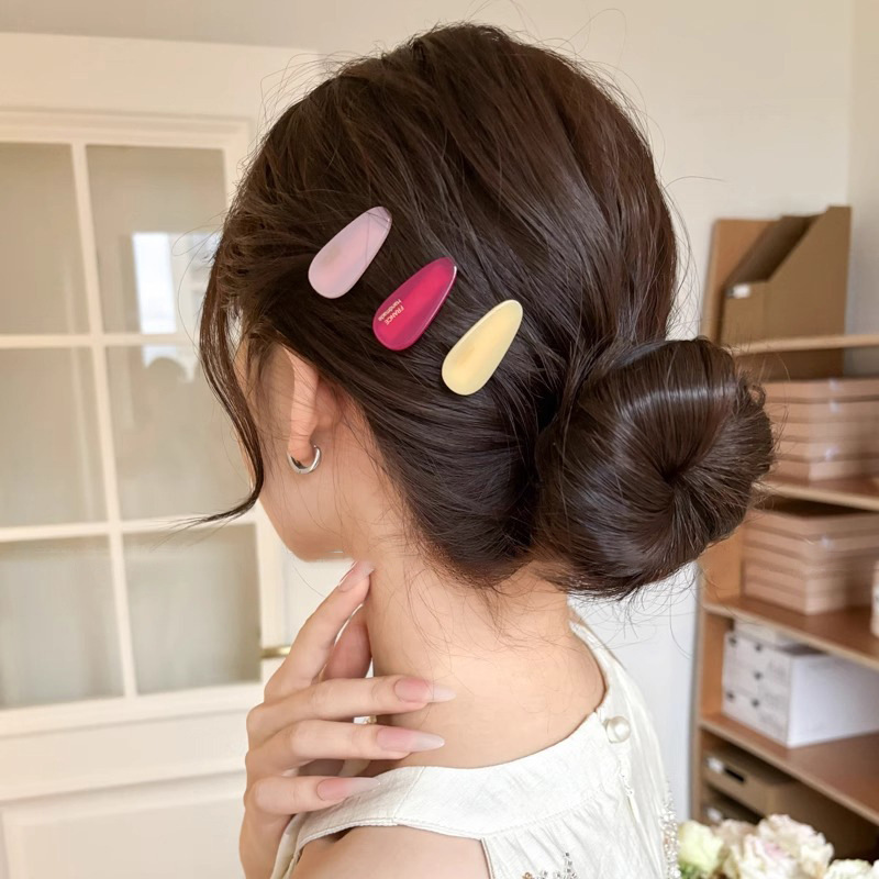甘くてかわいい酢酸水滴小さなヘアピンサイド前髪ヘアピン女性の春と夏のヘアピンカモノハシクリップ頭飾り bb クリップ|undefined