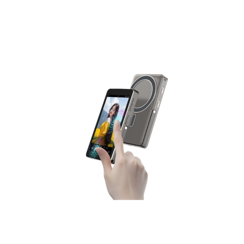タッチ式スマホ自撮りスクリーン投影器、アルミ合金製、スタンド付き、音声投影、ネットセレブ配信撮影用神器|undefined