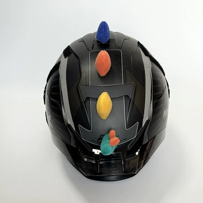 Motosiklet dəbilqələri Helmet helmet decoration little