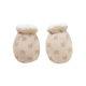 Baby anti-scratch gloves thickened newborn gloves imitation lamb velvet baby warm gloves autumn and winter new wholesale
