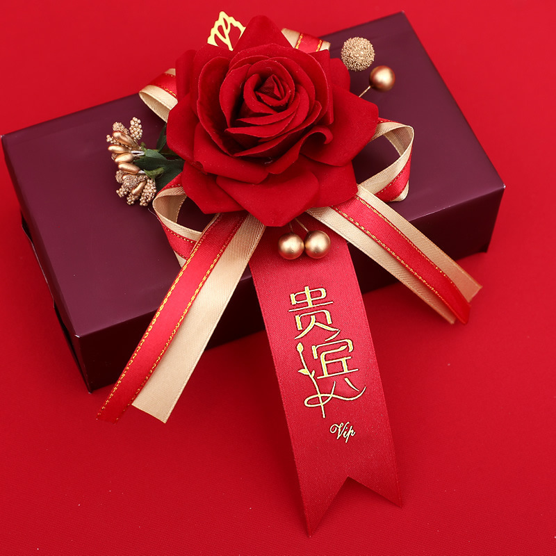 Boda ramillete familia boda dama de honor suministros novio novia creativo conjunto completo no flor dama simulación placket