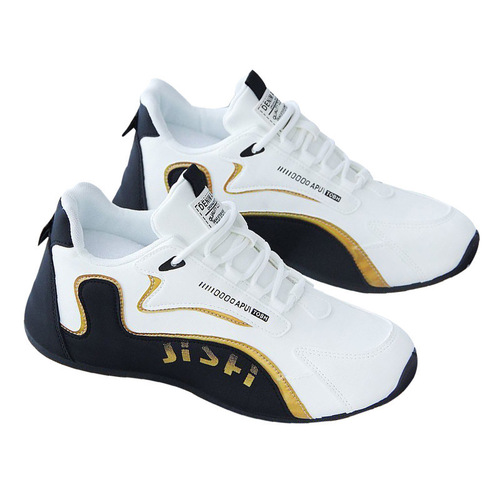 Men's 2025 New Fashion Trend All-Season Sports Style Versatile Soft Sole Comforty White Sneakers