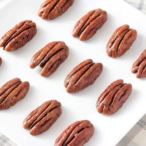 Pecan Nut New Arrival Cream Flavor 400g Longevity Fruit Walnut Non-Crushed Kernel Nut Snack Whole Box Wholesale for Pregnant Women