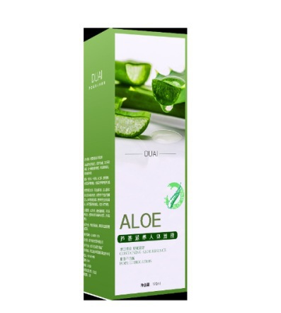 두아이 알로에베라 윤활제 120ml - 파란색과 흰색 상자